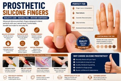 Prosthetic Silicone Fingers: A Realistic, Comfortable Solution for Everyday Confidence
